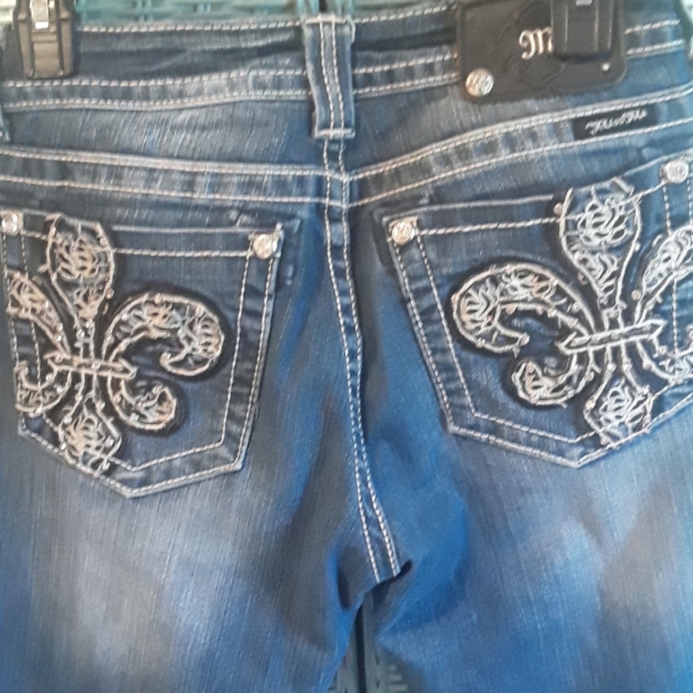 Miss me bootcut jeans only war three times